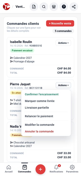 Le jour de la distribution